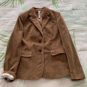 NEW J.Crew Camel Brown Classic Corduroy Blazer, 2